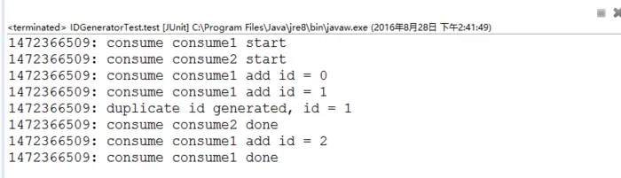 Java实现基于Redis的分布式锁
            
    
    博客分类： JavaRedis Java分布式锁Redis分布式ID增长Lock 