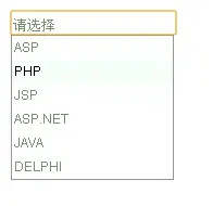 JS+DIV+CSS实现仿表单下拉列表效果_javascript技巧