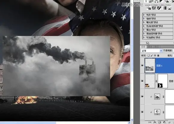 Photoshop设计好莱坞电影海报之刺客的子弹