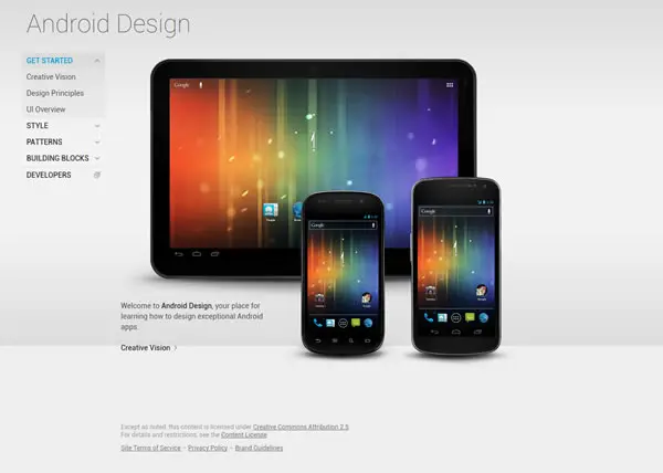 Google 发布 Android Design 网站
            
    
    
         