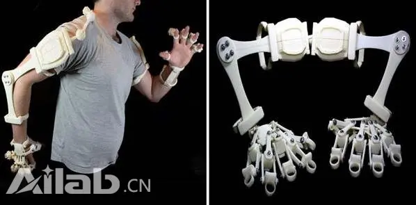 澳洲创客完成全套3D打印外骨骼：手足俱全