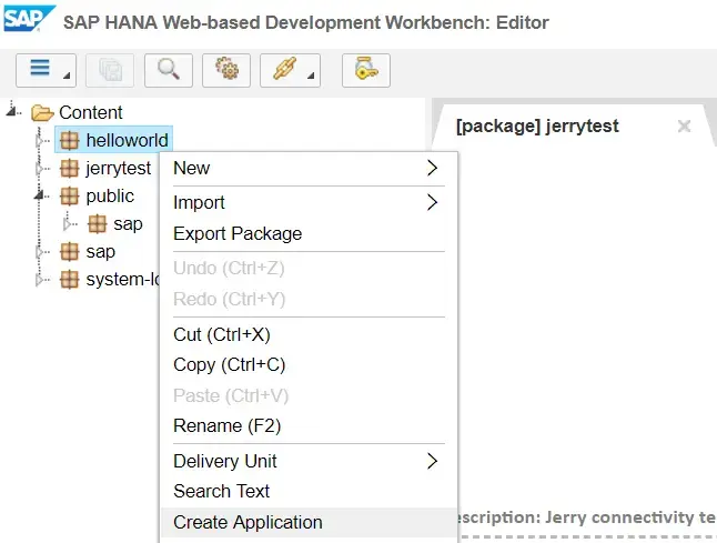 使用HANA Web-based Development Workbench创建最简单的Server Side JavaScript
            
    
    
        Server-Side-JavaScriptJavaScriptHANASAPnodejs 