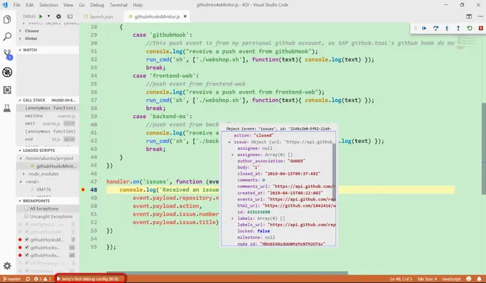 如何用Visual Studio Code远程调试运行在服务器上的nodejs
            
    
    
        Visual Studio Codenodejsweb调试debug 