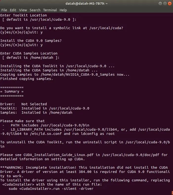 如何在Ubuntu18.04下安装CUDA10.1和cudnn