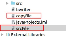 Java 把文件内容复制到另一个文件中