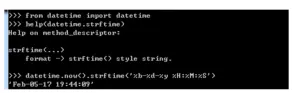 python中datetime模块中strftime/strptime函数的使用