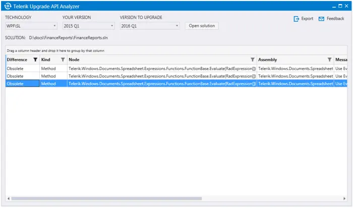 界面控件Telerik UI for WinForms入门教程 - Telerik Upgrade API Analyzer
            
    
    
        Windows Formstelerikc#.net 6.0 