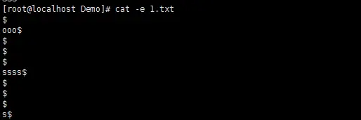 Linux命令-2：cat命令详解