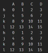 Python Pandas中Dataframe对象，如何根据列值筛选满足条件的行，并且获得行的索引值