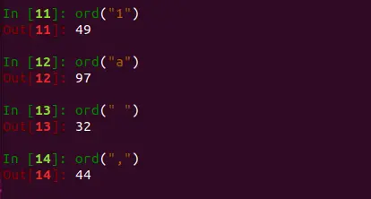 Python：在python中将字符串内所有非空格字符加 1（ASCII码）|| 介绍ord()函数的用法