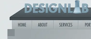 PS网页设计教程XVI——在PS中创建一个摩登实验室风格的网页设计