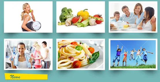 PS网页设计教程II——在Photoshop中创建健康及营养或健身的网站