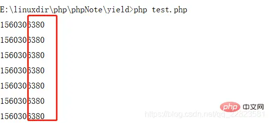 一分钟了解php中yield的用法（分享）