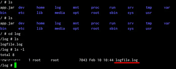 运行在Docker里的SpringBoot应用，如何查看记录在文件系统的日志
            
    
    
        dockerSpringBootSpring容器容器镜像 